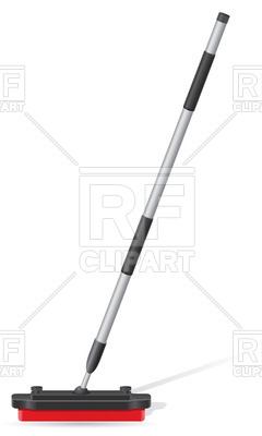 240x400 Broom For Curling Vector Image Vector Artwork Of Sport And