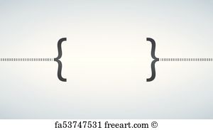 300x183 Free Curly Bracket Art Prints And Wall Artwork Freeart