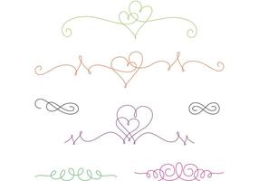 286x200 Curly Line Free Vector Art