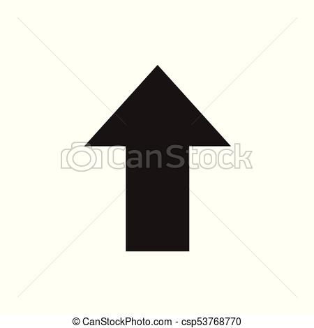 450x470 Vector Graphic Illustration, Arrow Icon, Pointer, Cursor. Vector