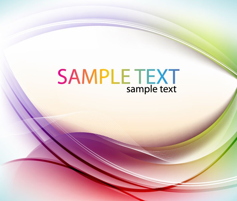 793x673 Abstract Color Curve Vector Free Vector Eps10