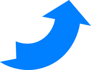 298x228 Curved Arrow Vector Clipart