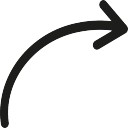 128x128 Curved Arrow Vectors, Photos And Psd Files Free Download