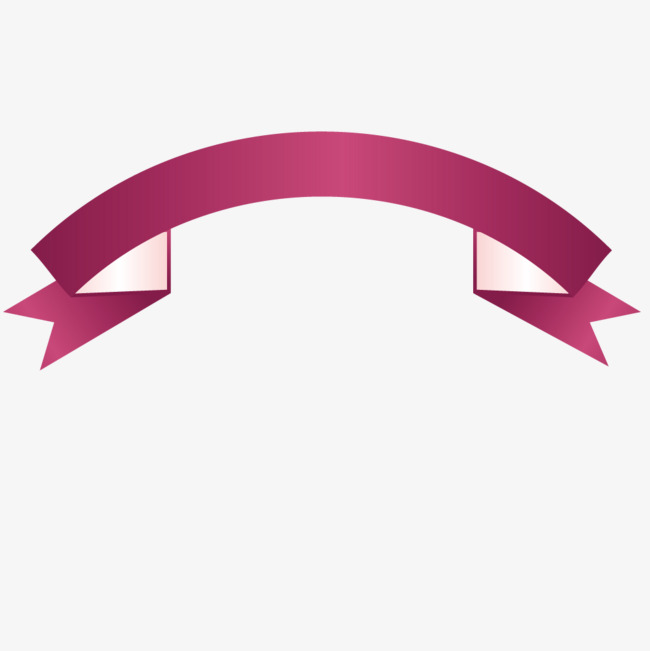 650x651 Vector Curved Purple Ribbon, Vector, Colored Ribbon, Arc Png And