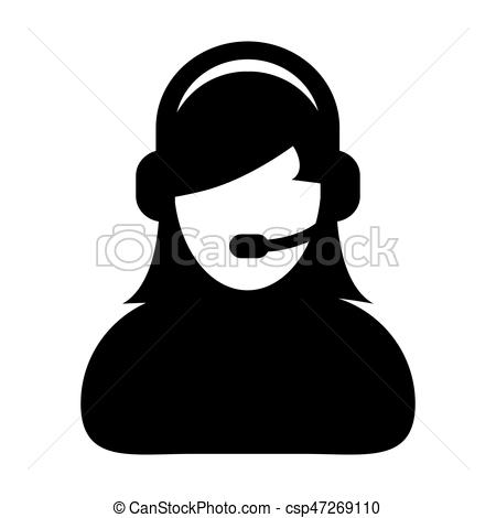 450x470 Customer Service, Online Support, Help Desk, Call Center Vector