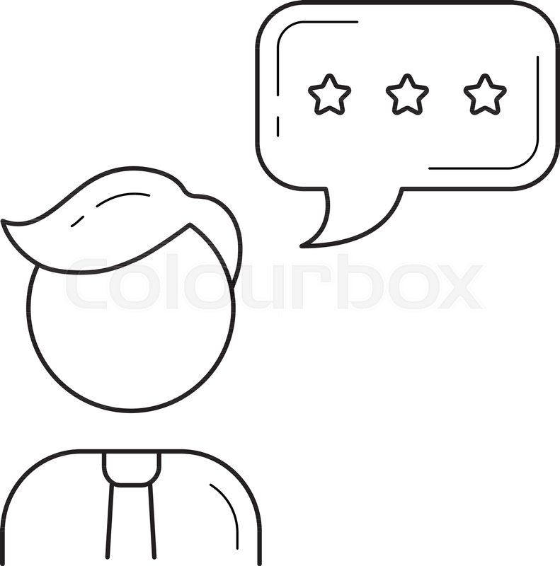 791x800 Customer Service Vector Line Icon Isolated On White Background