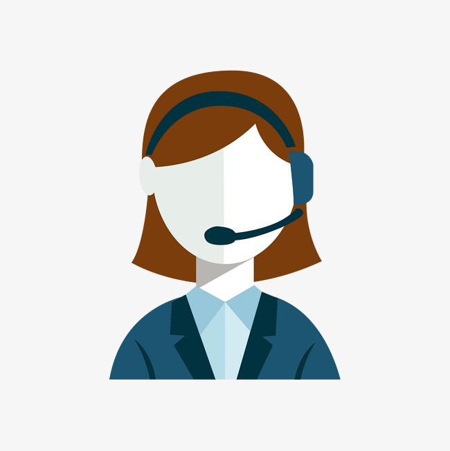 650x651 Vector Customer Service Staff, Support Staff, Female, Flat Png And
