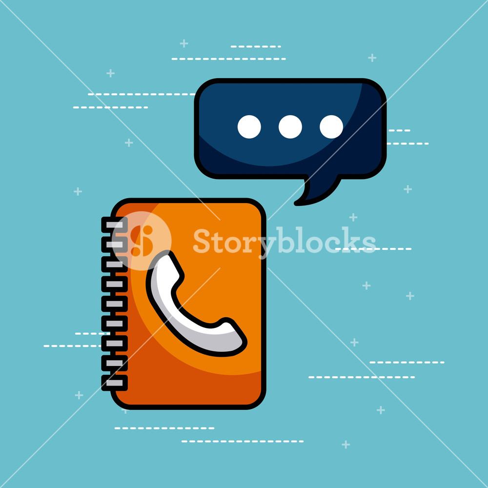 1000x1000 Address Book Contac Message Call Center Customer Service Vector