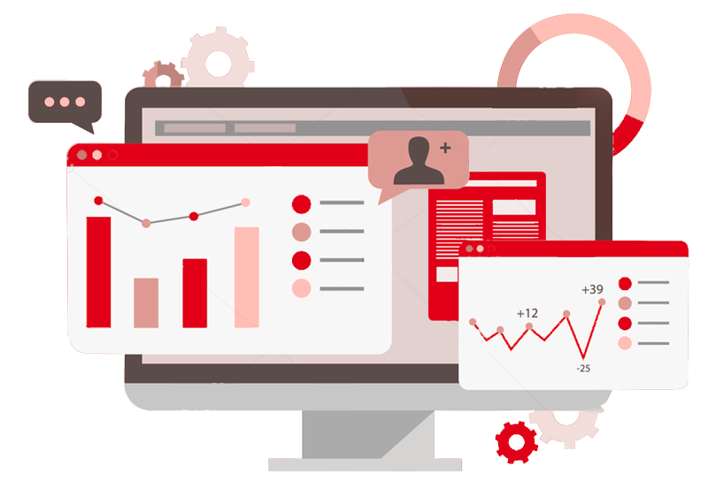 800x545 7 Stock Vector Crm Customer Relationship Management Flat Vector