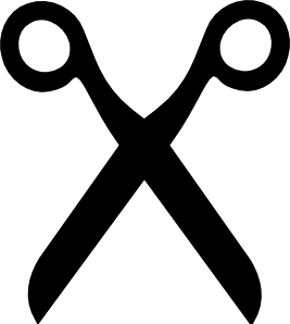 267x298 Scissors Clipart Cut Here ~ Frames ~ Illustrations ~ Hd Images