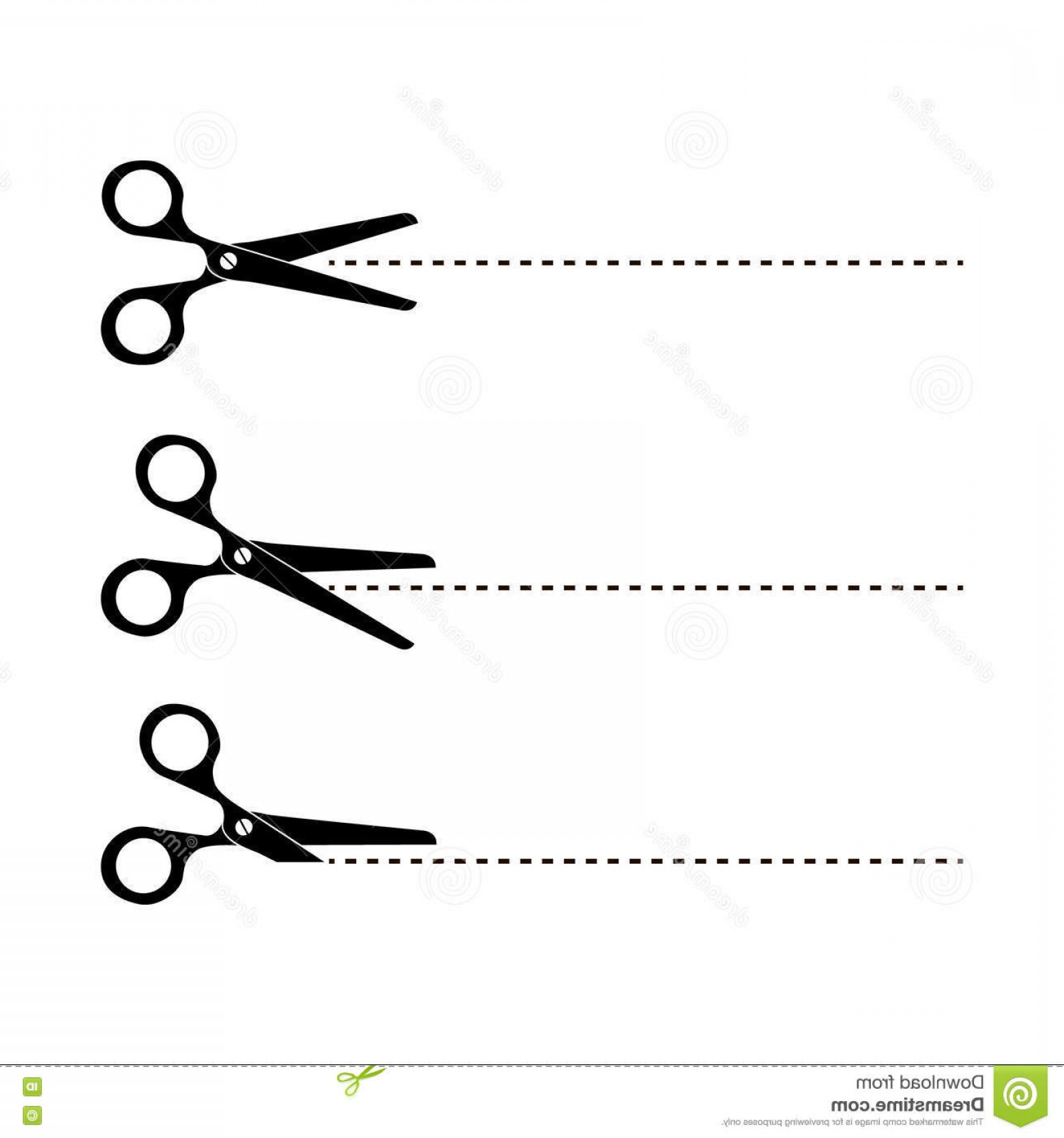 1560x1668 Stock Illustration Cut Here Scissors Vector Illustration Symbol