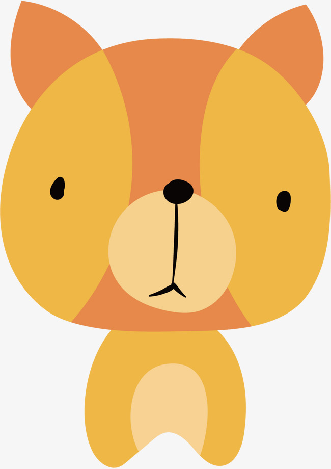 650x920 Vector Hand Painted Cute Teddy Bear, Bear Vector, Cute Clipart