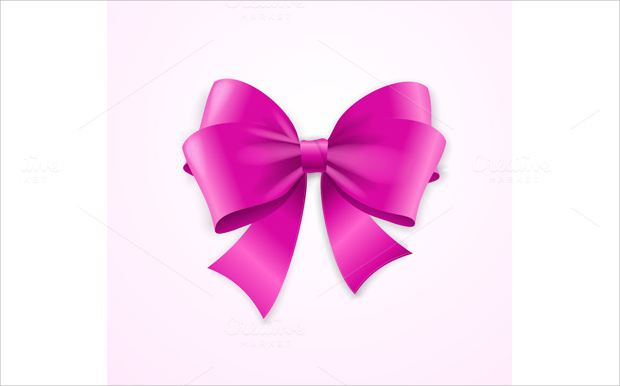 Cute Bow Vector