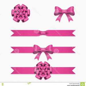 300x300 Romantic Pink Background With Cute Bow Vector Clipart Sohadacouri