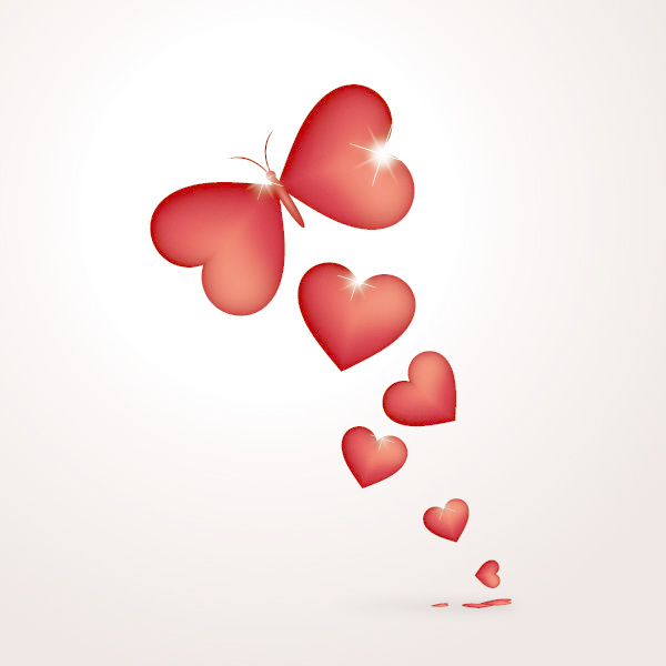 600x600 Lovely Butterfly Vector Graphics Free Download Eps Files