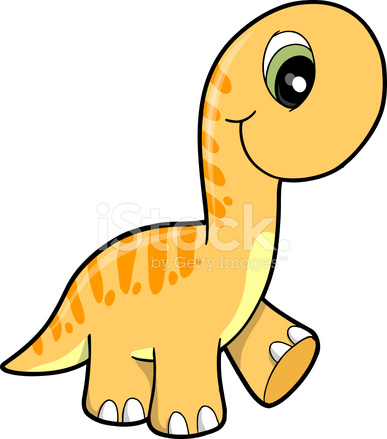 387x439 Cute Dinosaur Vector Stock Vector