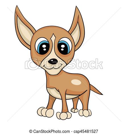 450x470 Illustration Of Isolated Cartoon Cute Dog Vector Illustration