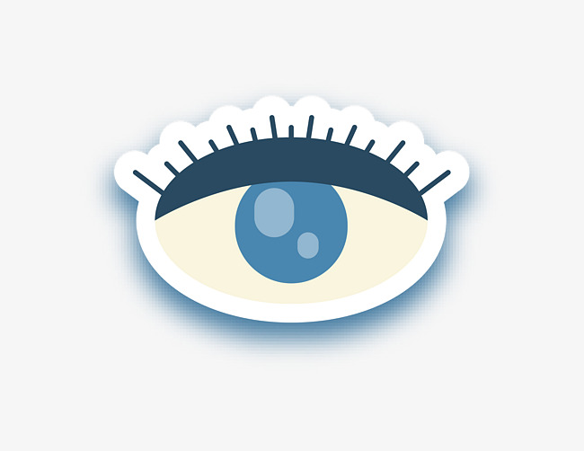 650x502 Cartoon Cute Eyes, Cartoon Stickers, Eye, Big Eyes Png And Vector