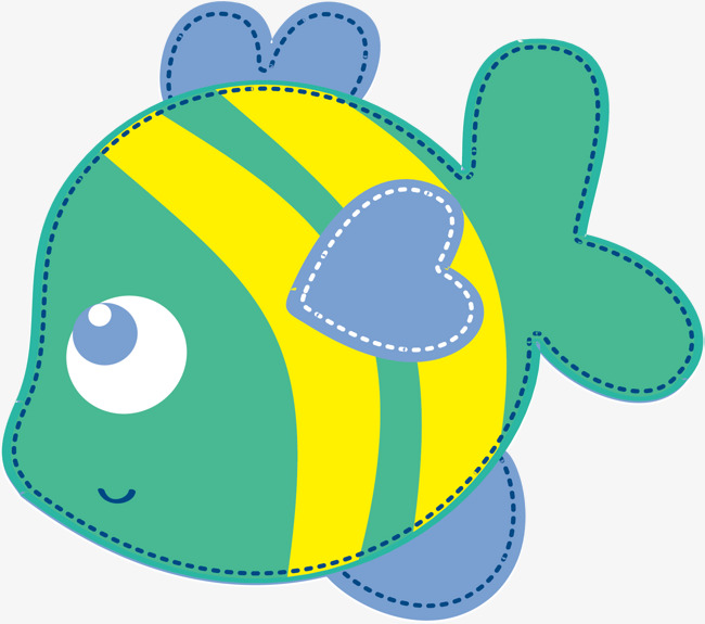 650x575 Vector Cute Little Fish, Small Fish, Vector Diagram, Colorful Png