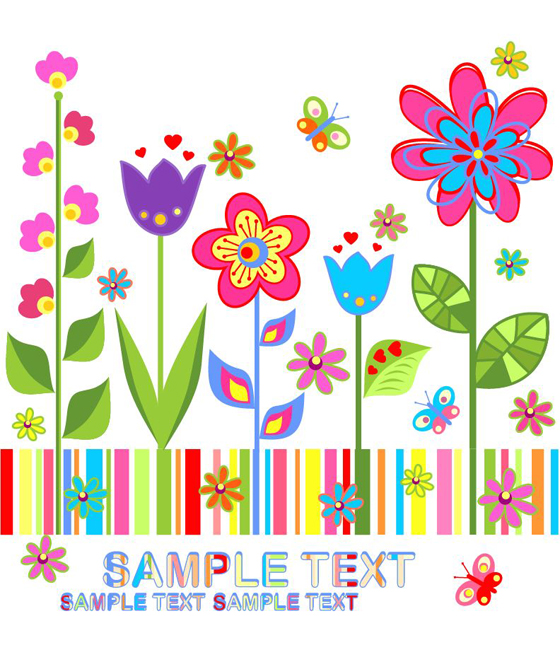 560x662 Draw Cute Flower Vector Eps Format Free Vector Download