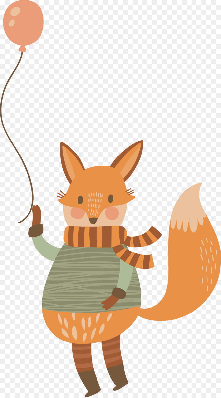 900x1620 Euclidean Vector Fox Clip Art