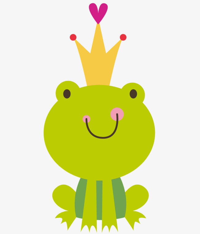 650x762 Little Frog Wearing A Crown, Animal, Cartoon, Cute Frog Png And