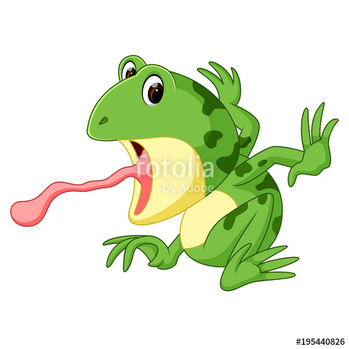 500x500 Cute Frog Cartoon Stock Image And Royalty Free Vector Files On