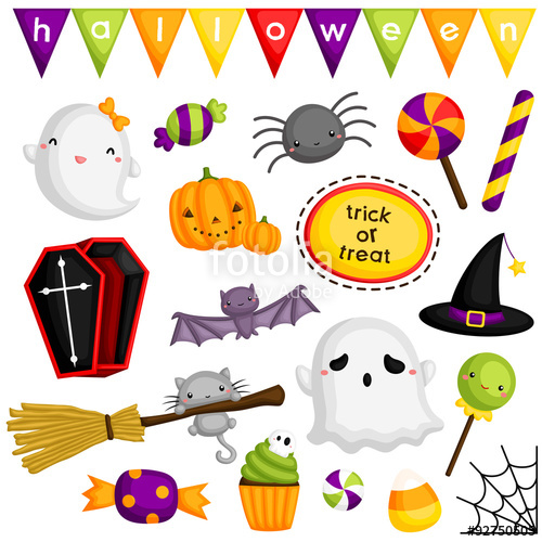 500x500 Halloween Cute Stuff Stock Image And Royalty Free Vector Files On