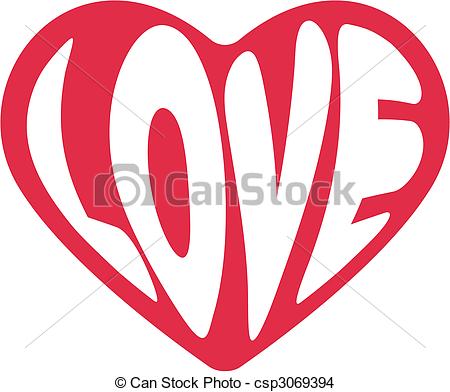 450x392 Decorative Vector Heart For Valentines Day. Cute Decorative Heart