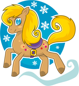 335x368 Free Cute Horse Vector Free Vector Download (6,383 Free Vector