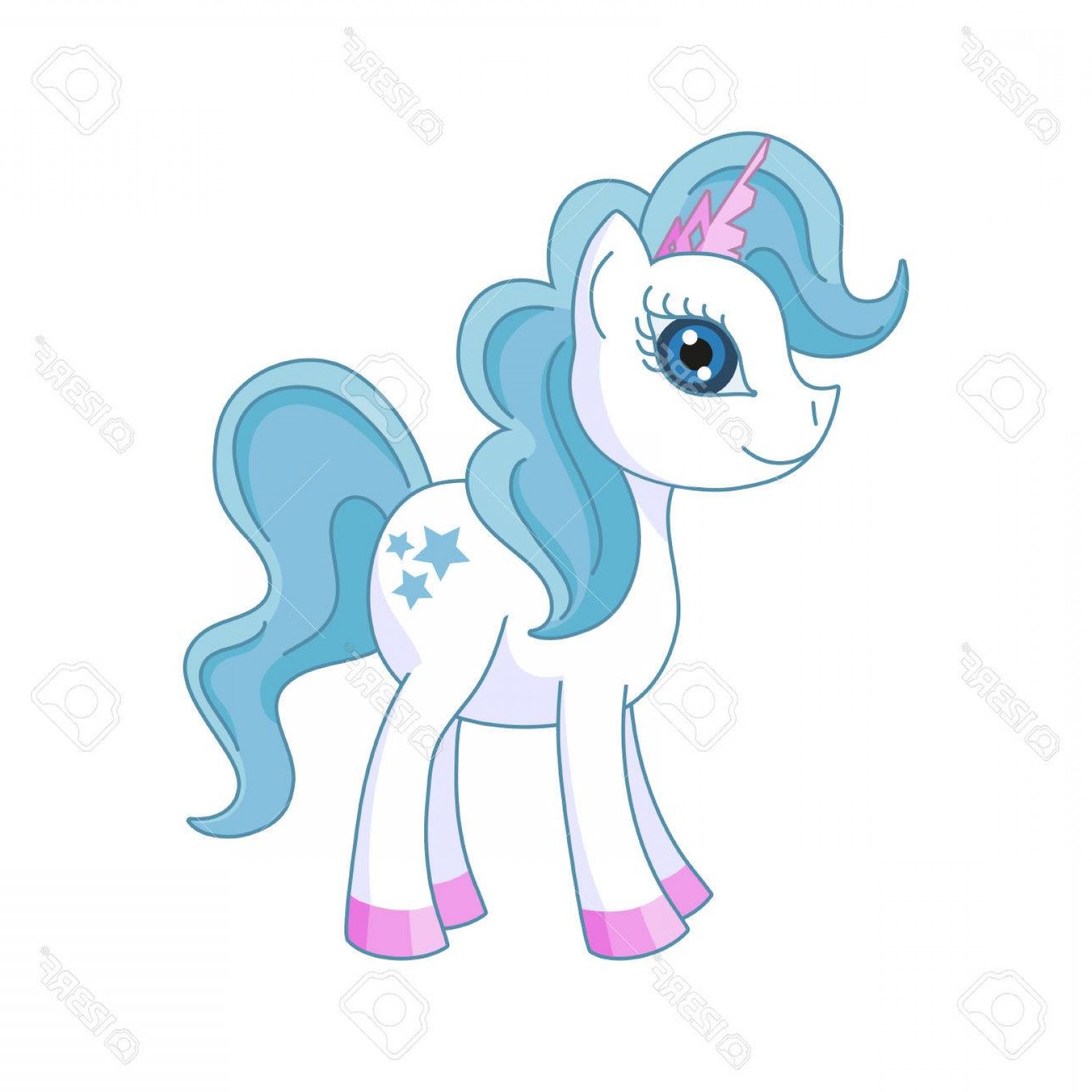 1560x1560 Photostock Vector Vector Illustration Of Cute Horse Princess Royal