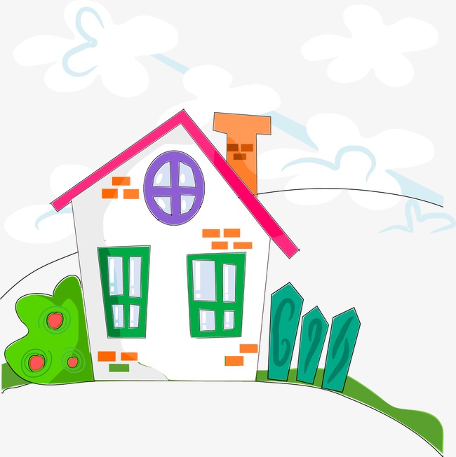 650x652 Cute Cartoon House, Cartoon Vector, House Vector, Cartoon Png And