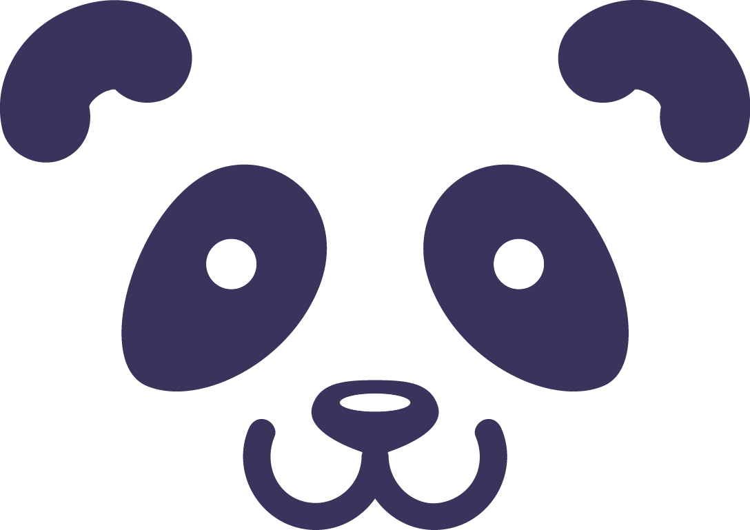 1088x769 Giant Panda Logo Illustration