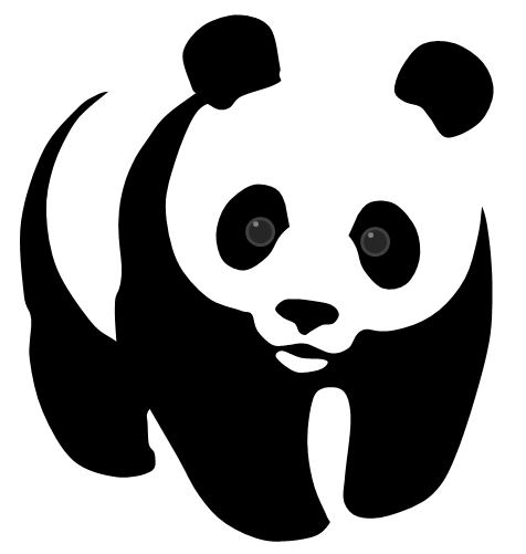 476x501 Panda Vector Png