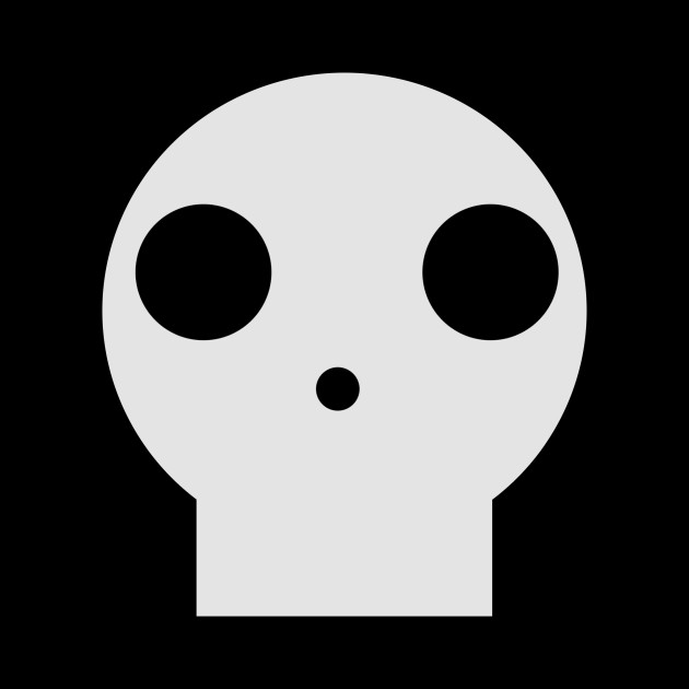 630x630 Cute Skull Vector
