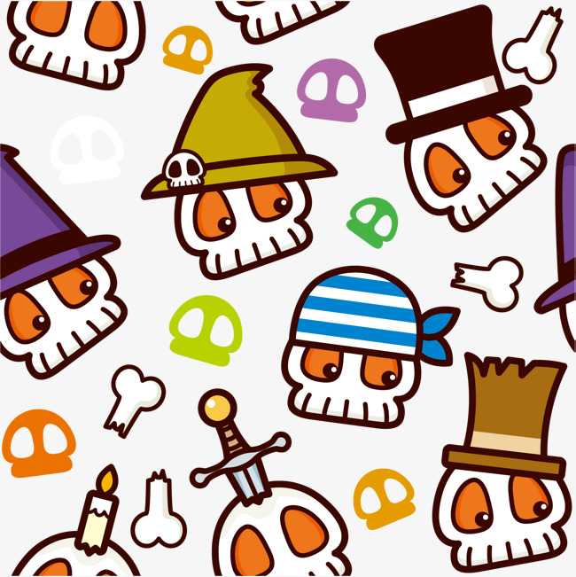 650x651 Vector Cute Skull Cartoon, Skull Vector, Cartoon Vector, Skull Png