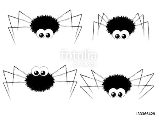 500x375 Cute Spiders Stock Image And Royalty Free Vector Files On Fotolia
