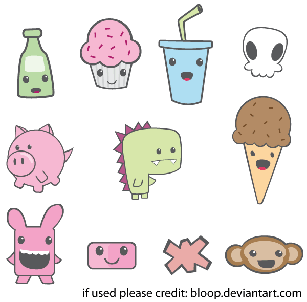 600x590 Free Cute Vector Resource Pack Psd Files, Vectors Amp Graphics