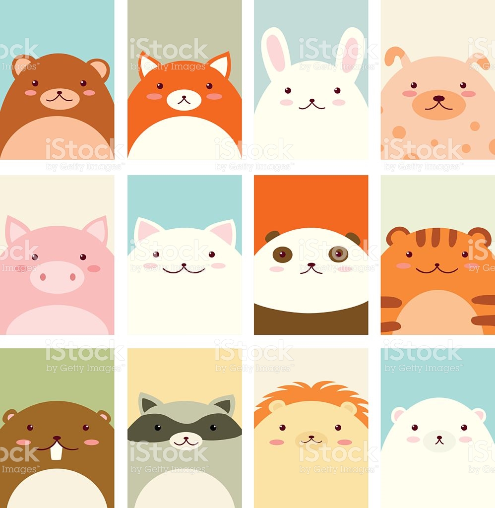 998x1024 Cute Animal Illustrations Image Group