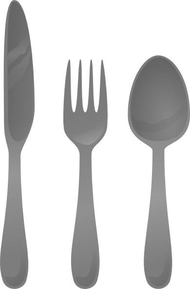 390x592 Moself Cutlery Clip Art Free Vector 4vector