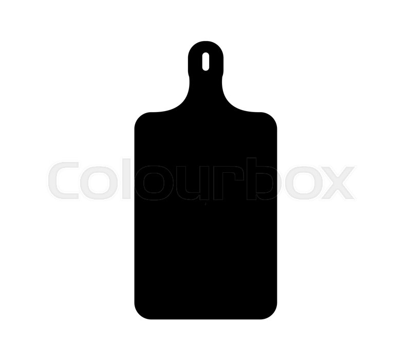 800x700 Icon Cutting Board Stock Vector Colourbox