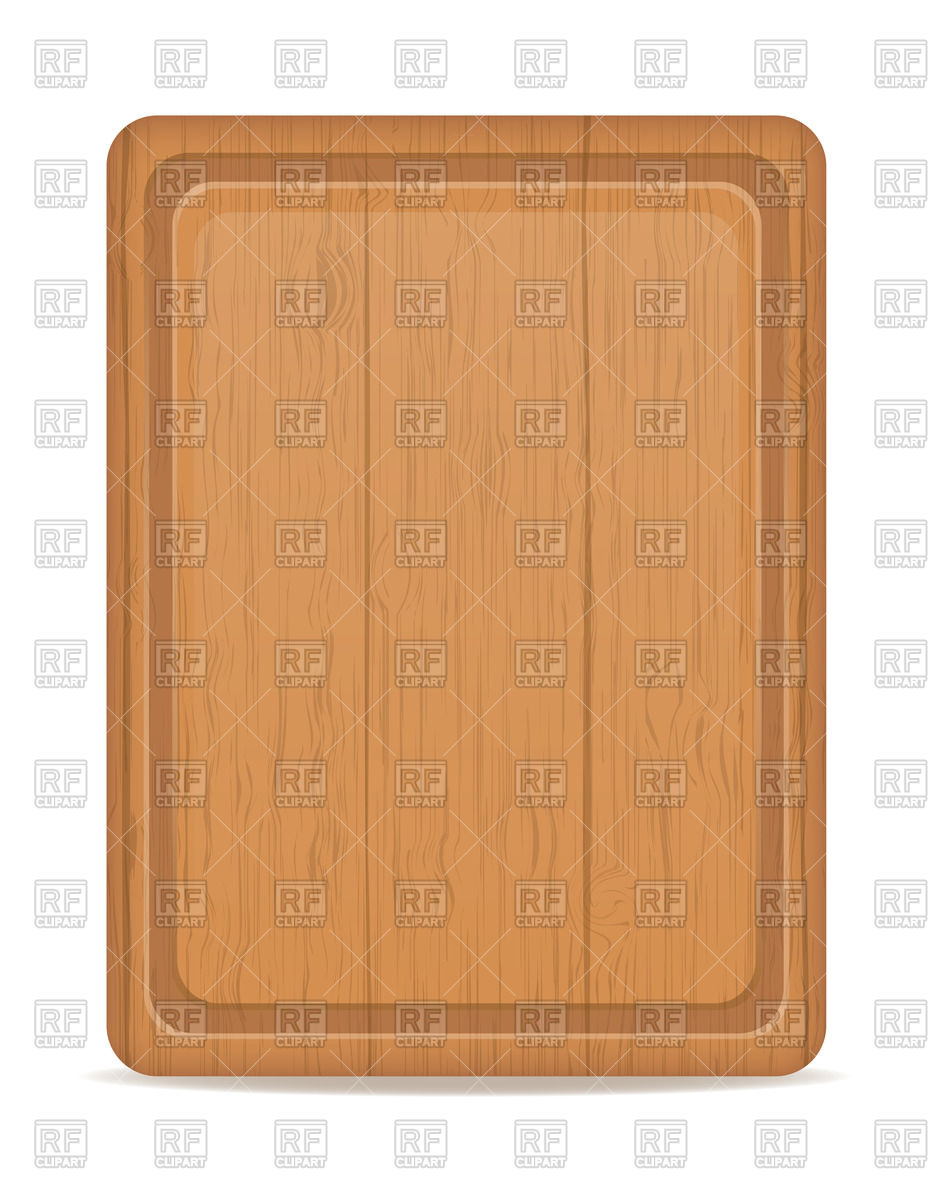 933x1200 Rectangular Wooden Cutting Board Vector Image Vector Artwork Of