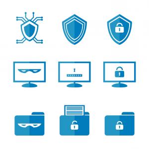 300x300 Photostock Vector Cyber Security Vector Illustration Arenawp