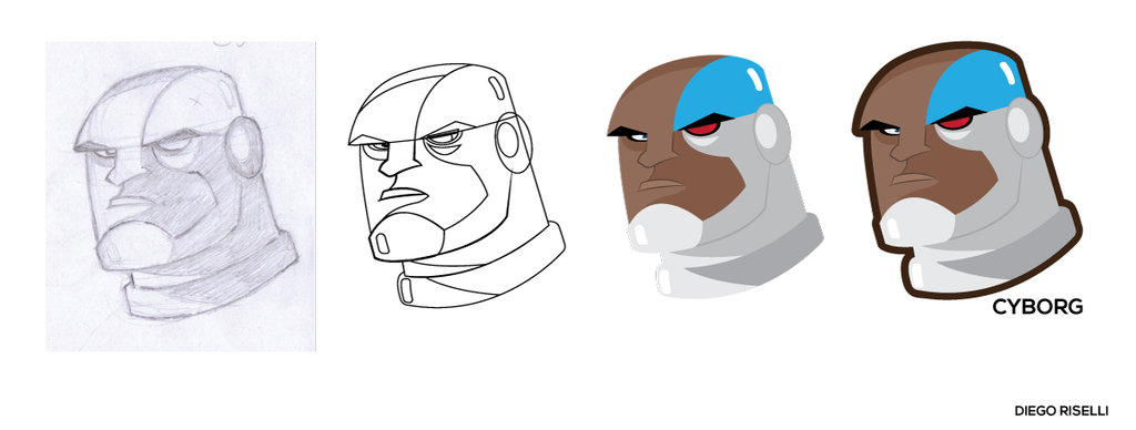 1024x388 Cyborg Vector By Funky23