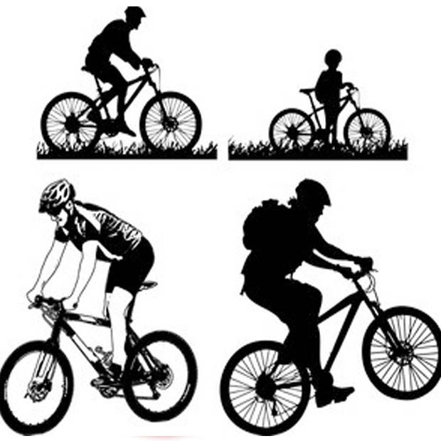 620x620 Mountain Cycling Vector Free Download