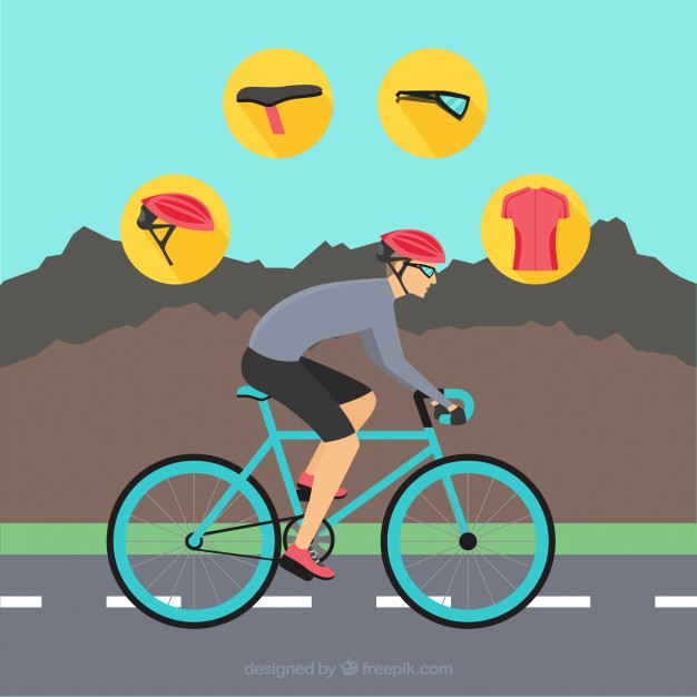 626x626 Mountain Cycling Vector Pack Vector Free Download