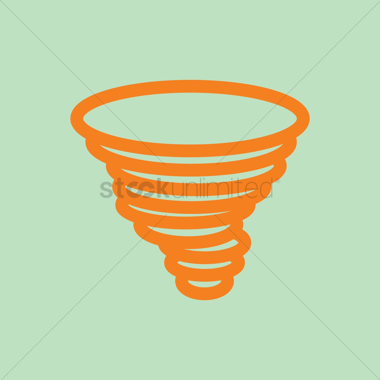 1300x1300 Wind Cyclone Vector Image