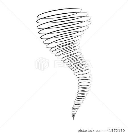 450x468 Tornado Icon Vector, Cyclone, Hurricane Design