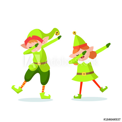 500x500 Elf Dab Character