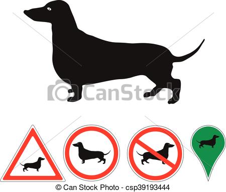 450x383 Dog Dachshund On White Background.